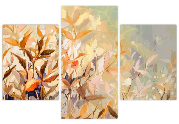 Slika - Slikane biljke (90x60 cm)