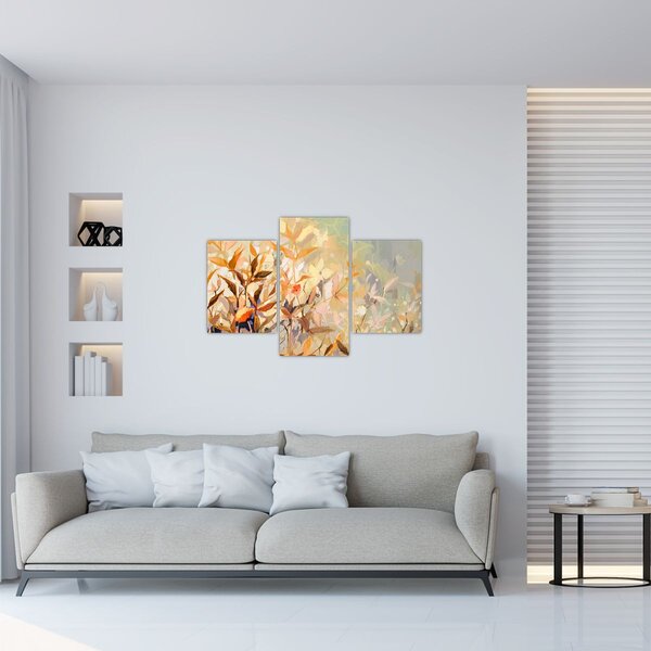 Slika - Slikane biljke (90x60 cm)