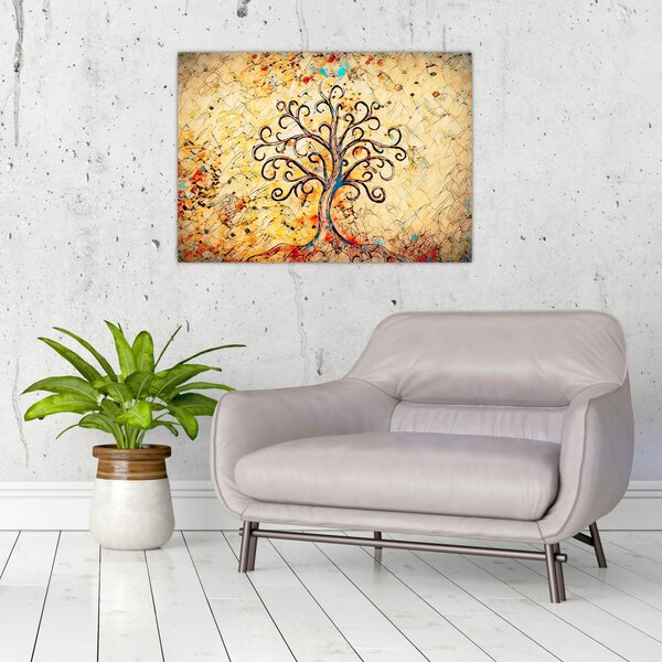 Slika - Mozaik drvo života (70x50 cm)