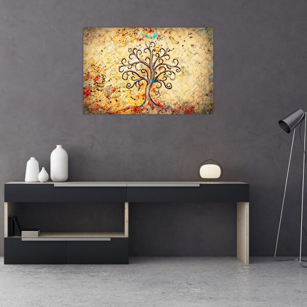 Slika - Mozaik drvo života (90x60 cm)