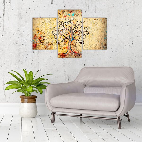 Slika - Mozaik drvo života (90x60 cm)