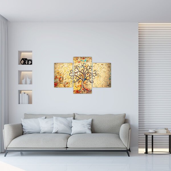 Slika - Mozaik drvo života (90x60 cm)