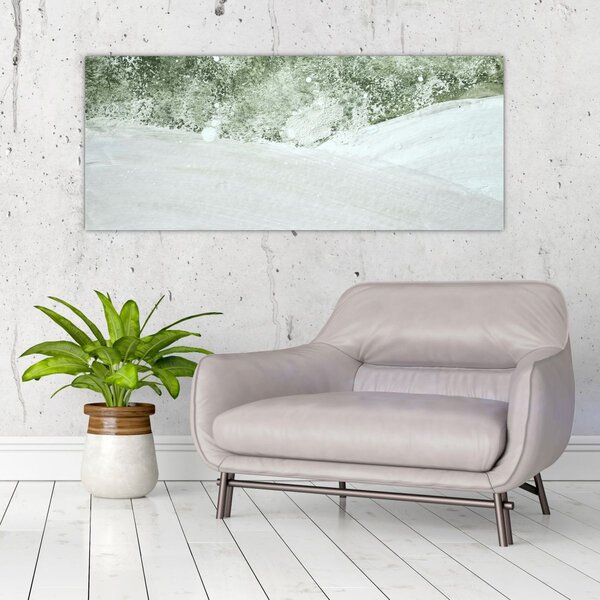 Slika - Apstrakcija kistom (120x50 cm)