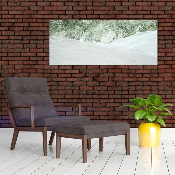 Slika - Apstrakcija kistom (120x50 cm)