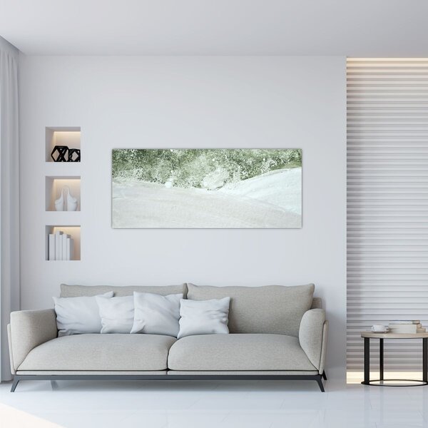 Slika - Apstrakcija kistom (120x50 cm)