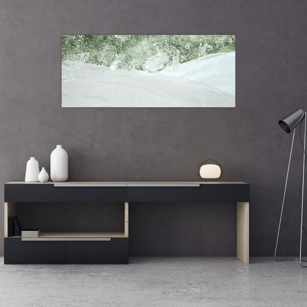 Slika - Apstrakcija kistom (120x50 cm)