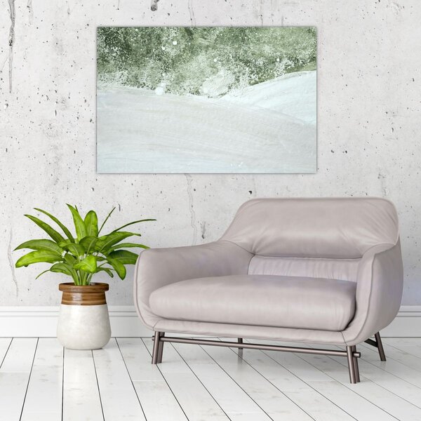 Slika - Apstrakcija kistom (90x60 cm)