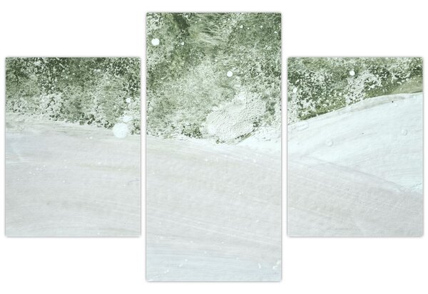 Slika - Apstrakcija kistom (90x60 cm)