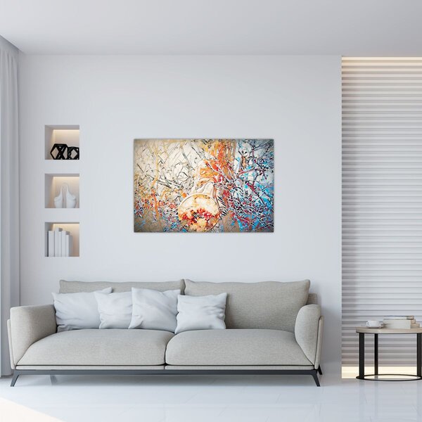 Slika - Mozaik apstrakcija (90x60 cm)