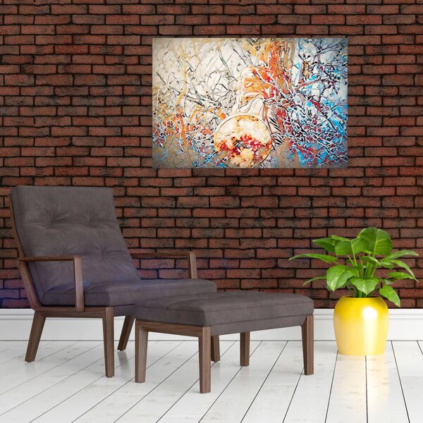 Slika - Mozaik apstrakcija (90x60 cm)