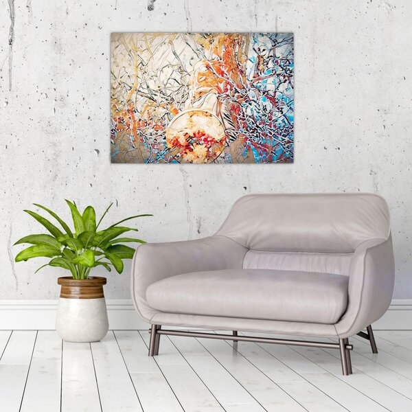 Slika - Mozaik apstrakcija (70x50 cm)