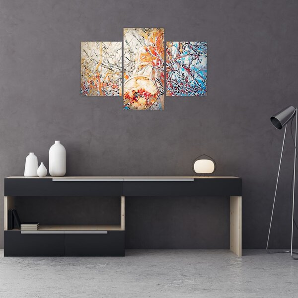 Slika - Mozaik apstrakcija (90x60 cm)