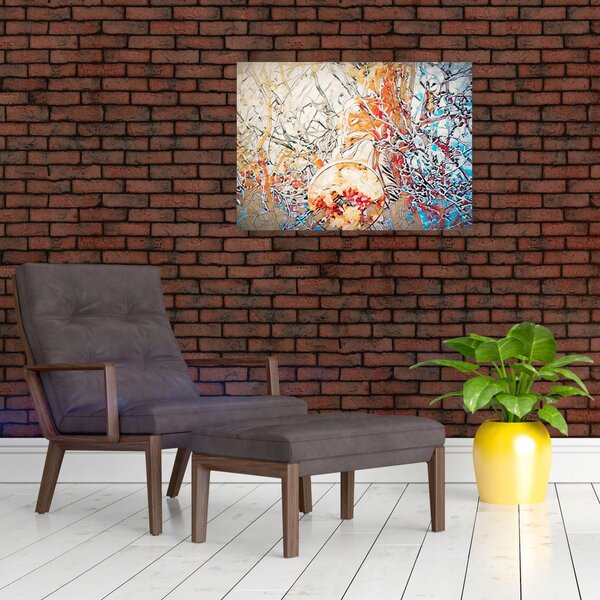 Slika - Mozaik apstrakcija (70x50 cm)