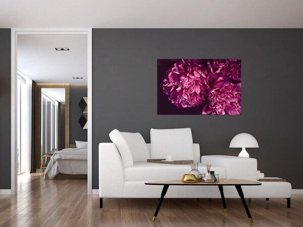 Slika - Buket božura (90x60 cm)