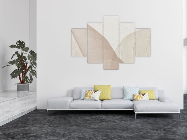 Slika - Teksturirano lišće (150x105 cm)