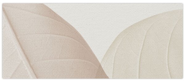 Slika - Teksturirano lišće (120x50 cm)