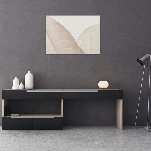 Slika - Teksturirano lišće (70x50 cm)