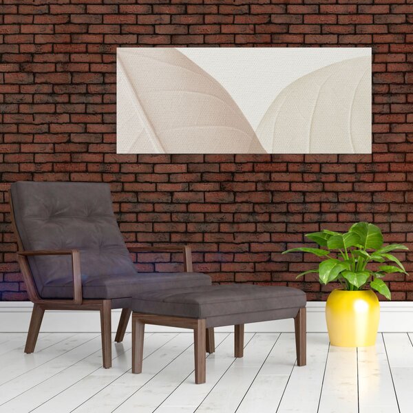 Slika - Teksturirano lišće (120x50 cm)