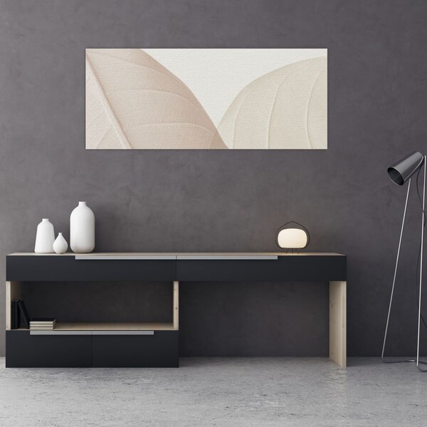 Slika - Teksturirano lišće (120x50 cm)