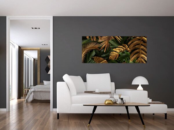 Slika - Zlatno lišće (120x50 cm)