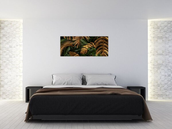 Slika - Zlatno lišće (120x50 cm)