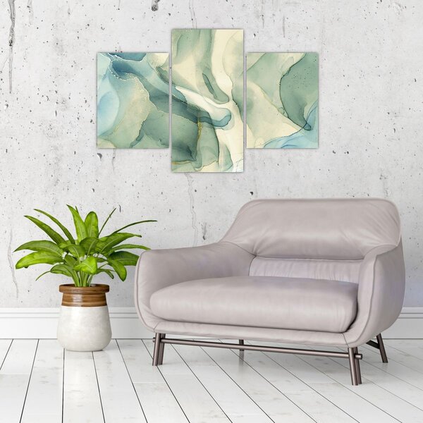 Slika - Apstrakcija tintom 3 (90x60 cm)