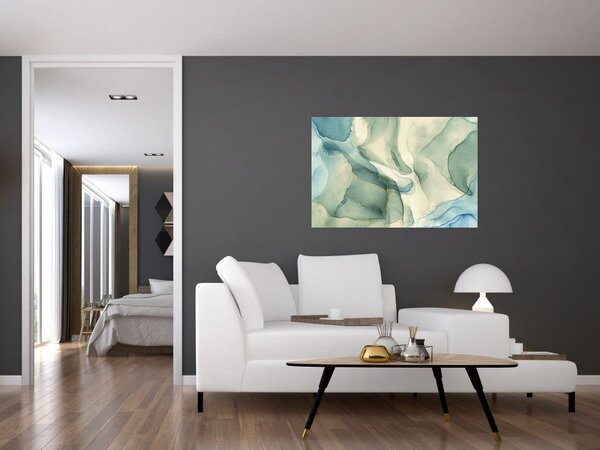 Slika - Apstrakcija tintom 3 (90x60 cm)