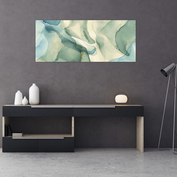 Slika - Apstrakcija tintom 3 (120x50 cm)