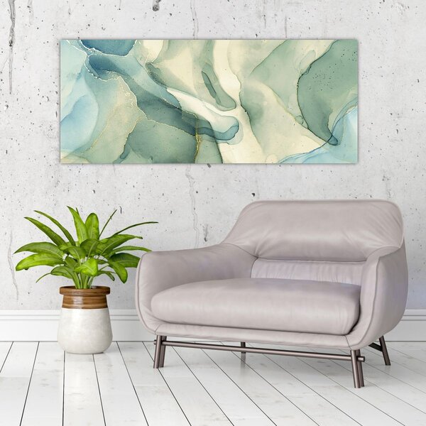 Slika - Apstrakcija tintom 3 (120x50 cm)