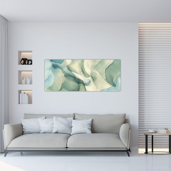Slika - Apstrakcija tintom 3 (120x50 cm)