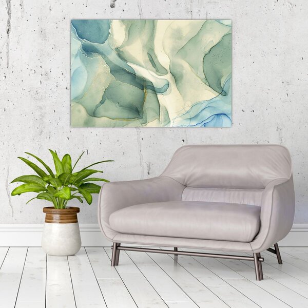 Slika - Apstrakcija tintom 3 (90x60 cm)
