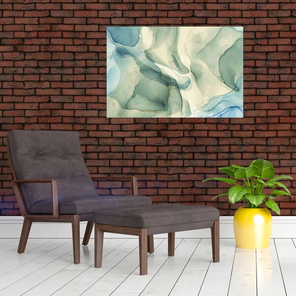Slika - Apstrakcija tintom 3 (90x60 cm)
