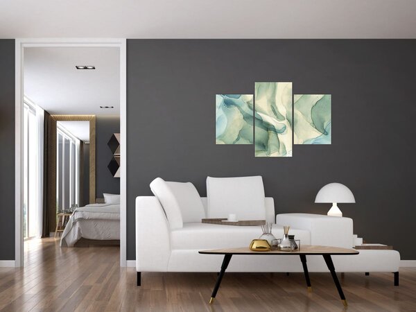Slika - Apstrakcija tintom 3 (90x60 cm)