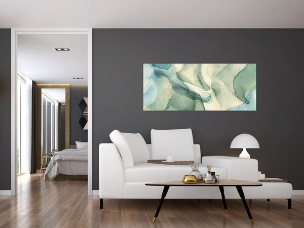 Slika - Apstrakcija tintom 3 (120x50 cm)
