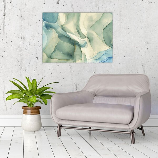 Slika - Apstrakcija tintom 3 (70x50 cm)