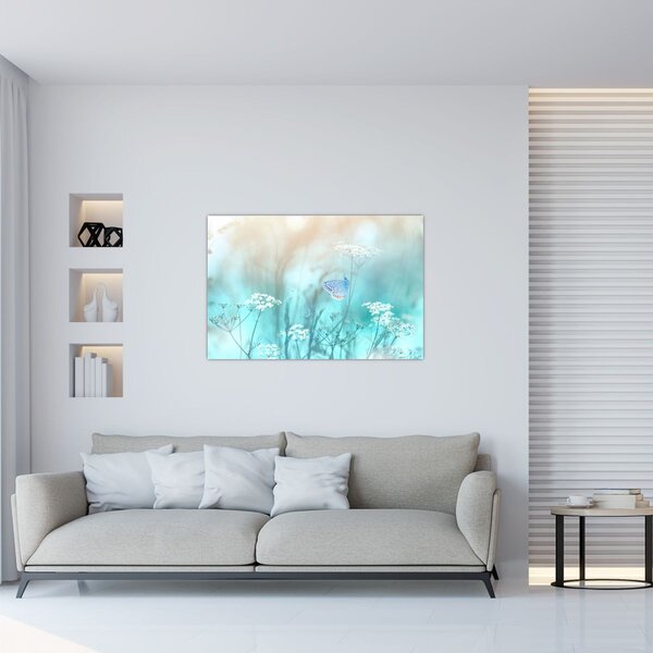 Slika - Leptirić u plavom (90x60 cm)