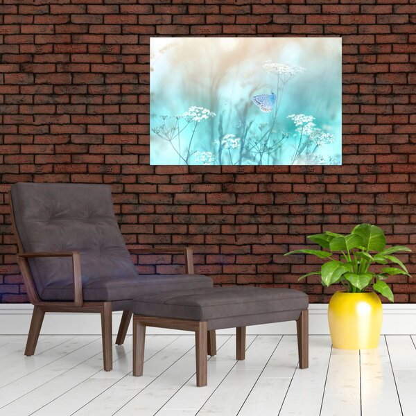 Slika - Leptirić u plavom (90x60 cm)
