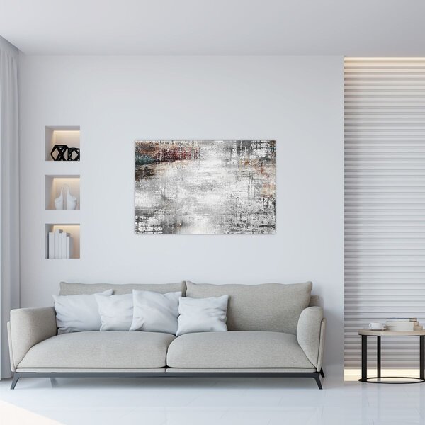 Slika - Apstraktno teksturirano platno (90x60 cm)