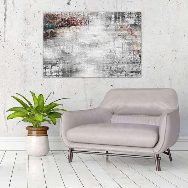Slika - Apstraktno teksturirano platno (90x60 cm)