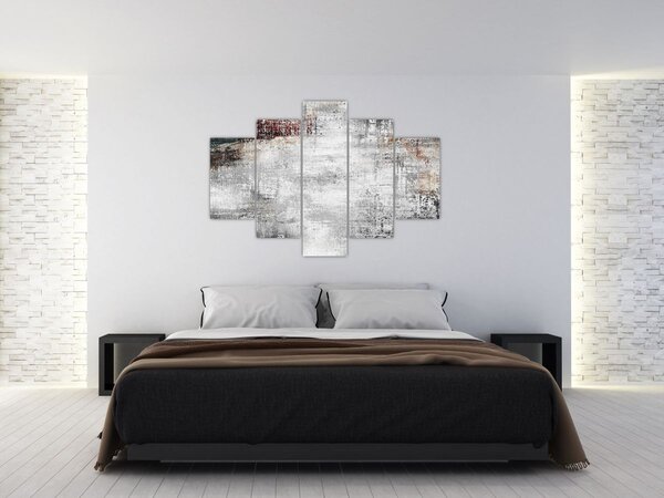 Slika - Apstraktno teksturirano platno (150x105 cm)