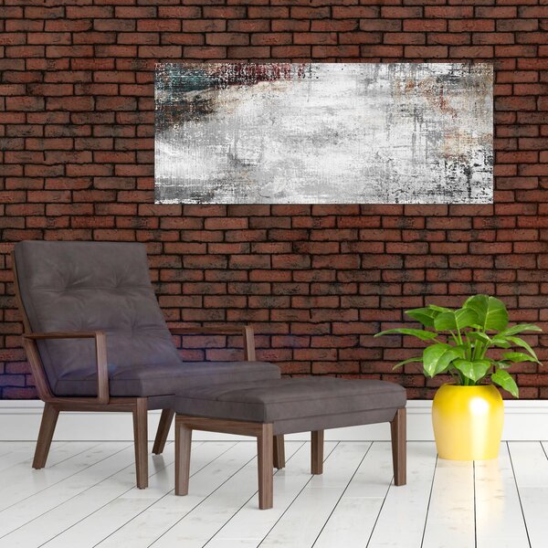 Slika - Apstraktno teksturirano platno (120x50 cm)
