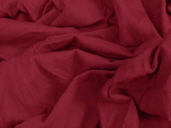 Jersey plahta bordo 140 x 200 cm