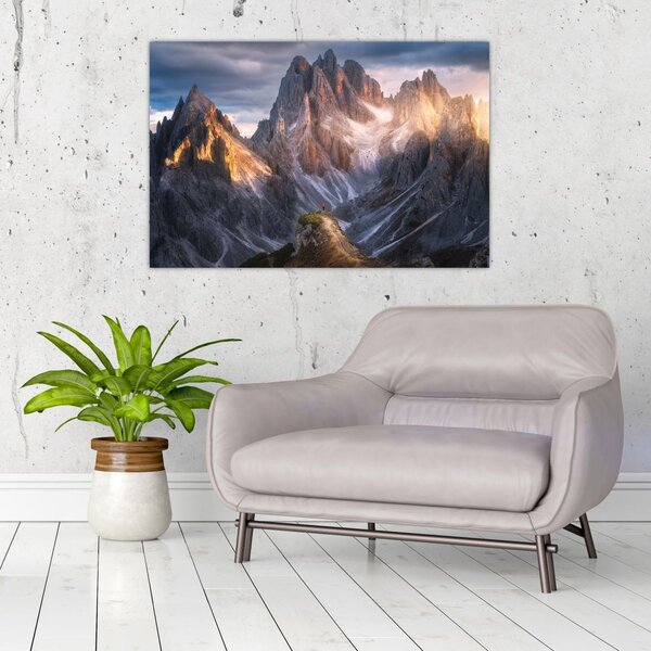 Slika - Planinska panorama (90x60 cm)