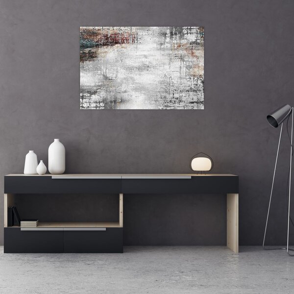 Slika - Apstraktno teksturirano platno (90x60 cm)