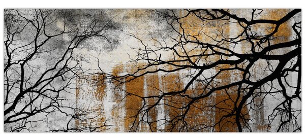 Slika - Siluete drveća (120x50 cm)