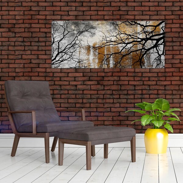 Slika - Siluete drveća (120x50 cm)