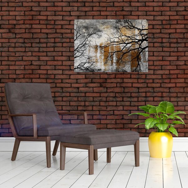 Slika - Siluete drveća (70x50 cm)