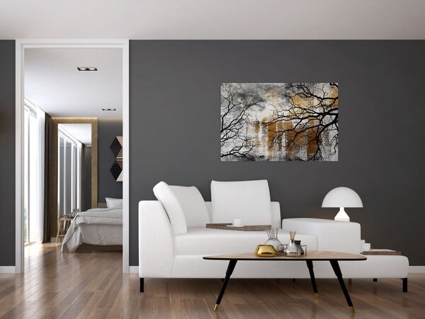 Slika - Siluete drveća (90x60 cm)