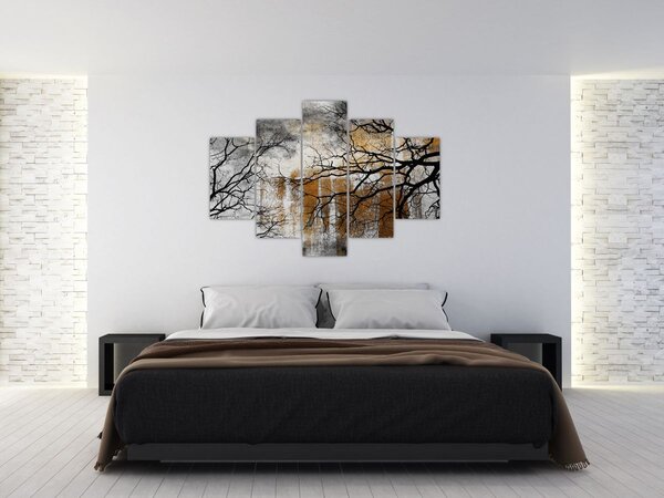 Slika - Siluete drveća (150x105 cm)