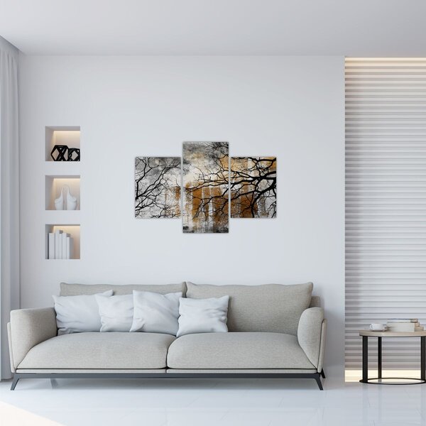 Slika - Siluete drveća (90x60 cm)